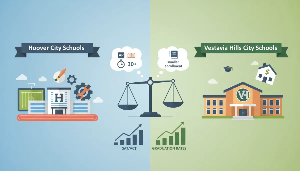 Hoover vs Vestavia Hills: School Comparison 2026