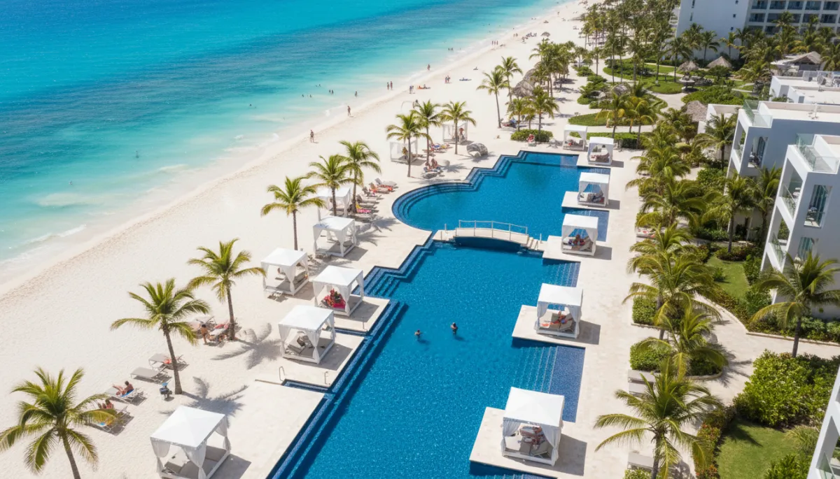 Luxury Punta Cana resort where dental tourists relax during implant treatment