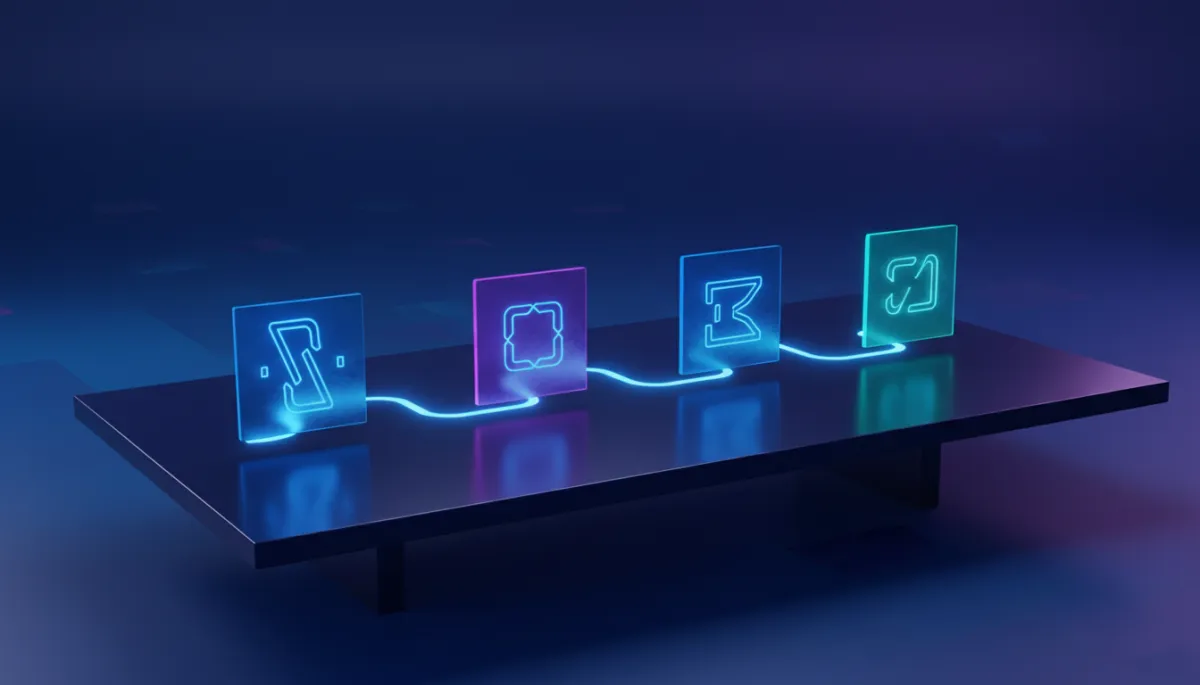 3D render digital art of a project roadmap highlighting risks and hidden costs in cool shadow colors 3D render digital art of a project roadmap highlighting risks and hidden costs in cool shadow colors