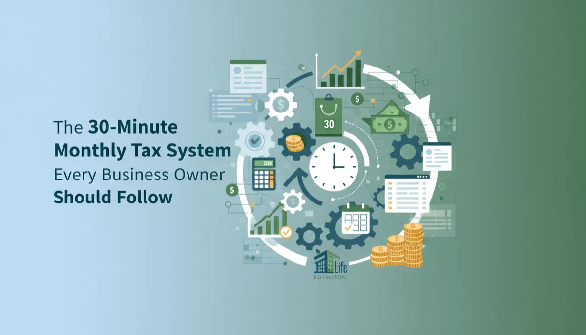 30-Minute Monthly Tax System for Business Owners