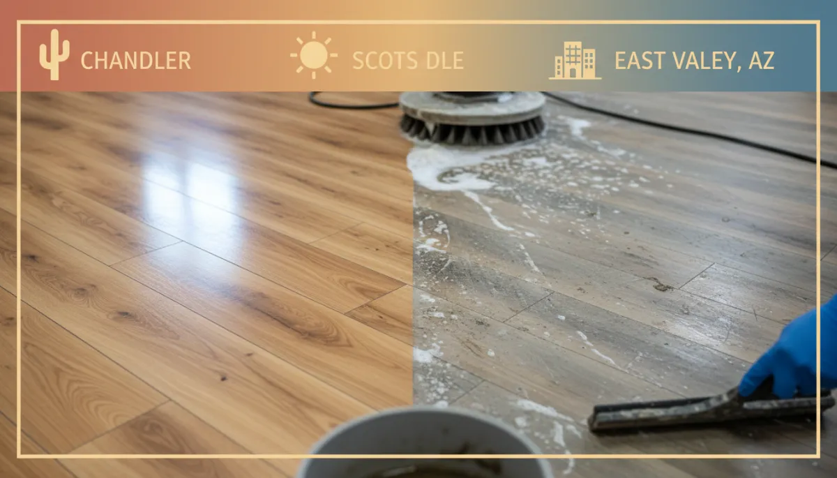 Professional LVT/LVP Cleaning in East Valley, AZ