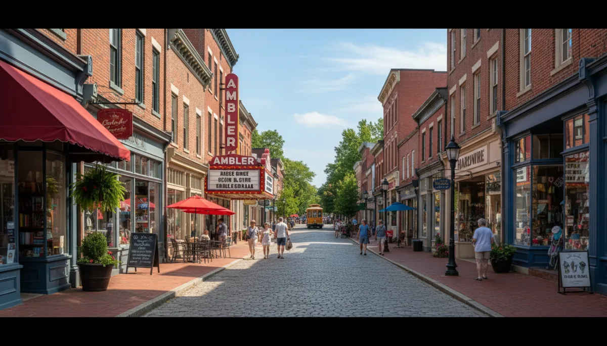 Ambler PA suburb with easy commute to Philadelphia skyline — ideal for buyers and sellers in Montgomery County