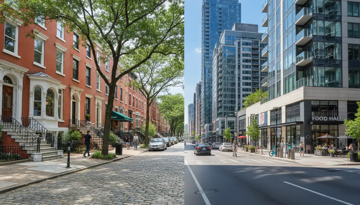 accidenly deleted the main image. please add back. Context: This is for a blog post about "Why Philadelphia Neighborhoods Feel So Different From Block to Block". Style: Professional quality, photorealistic, high resolution
