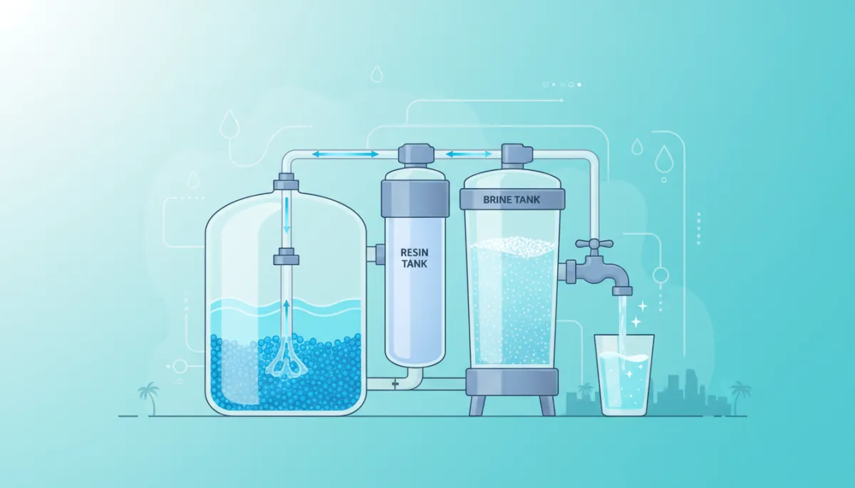 Salt Water Softener System How Does It Work