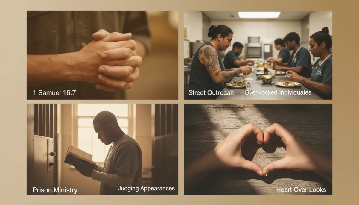A community group engaging in faith-based outreach activities