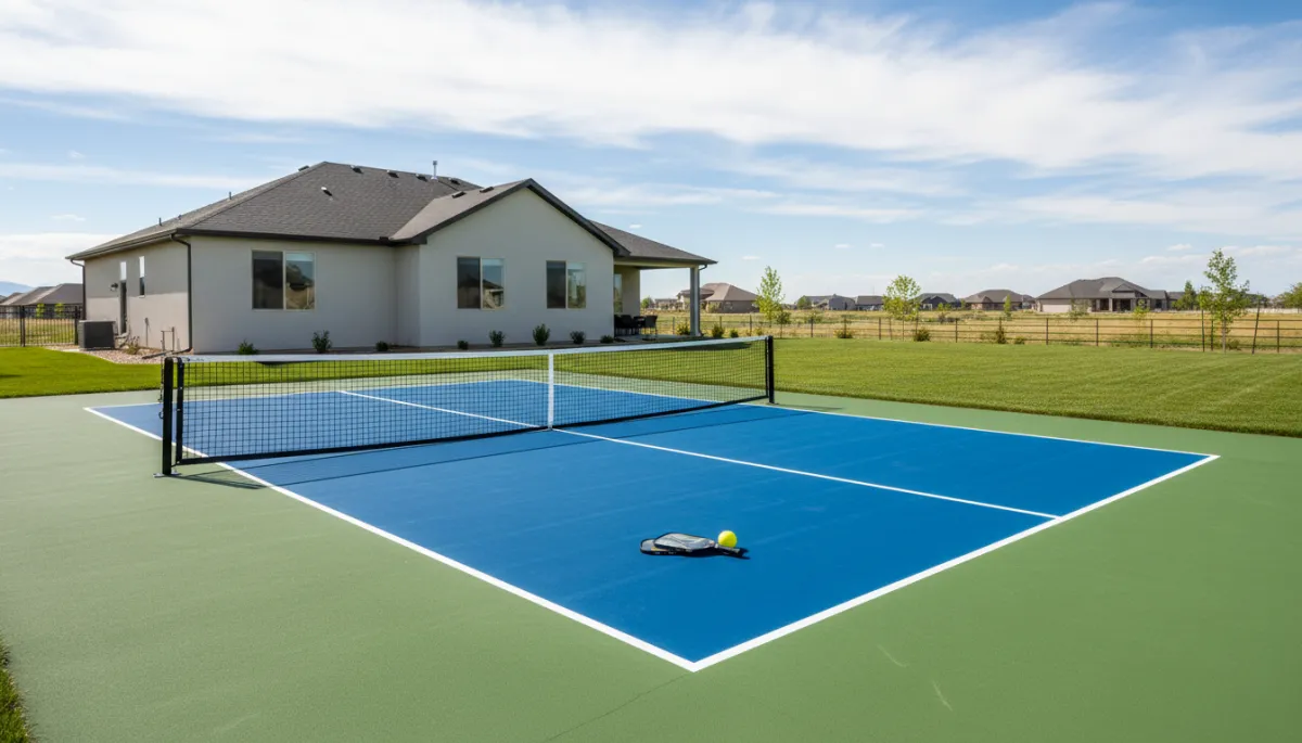 Build Your Home Pickleball Court in Utah