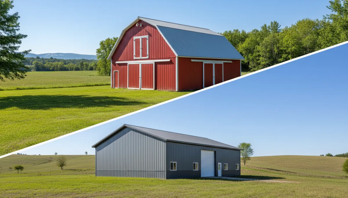 Pole Barn vs. Steel Building: Choose the Best Option