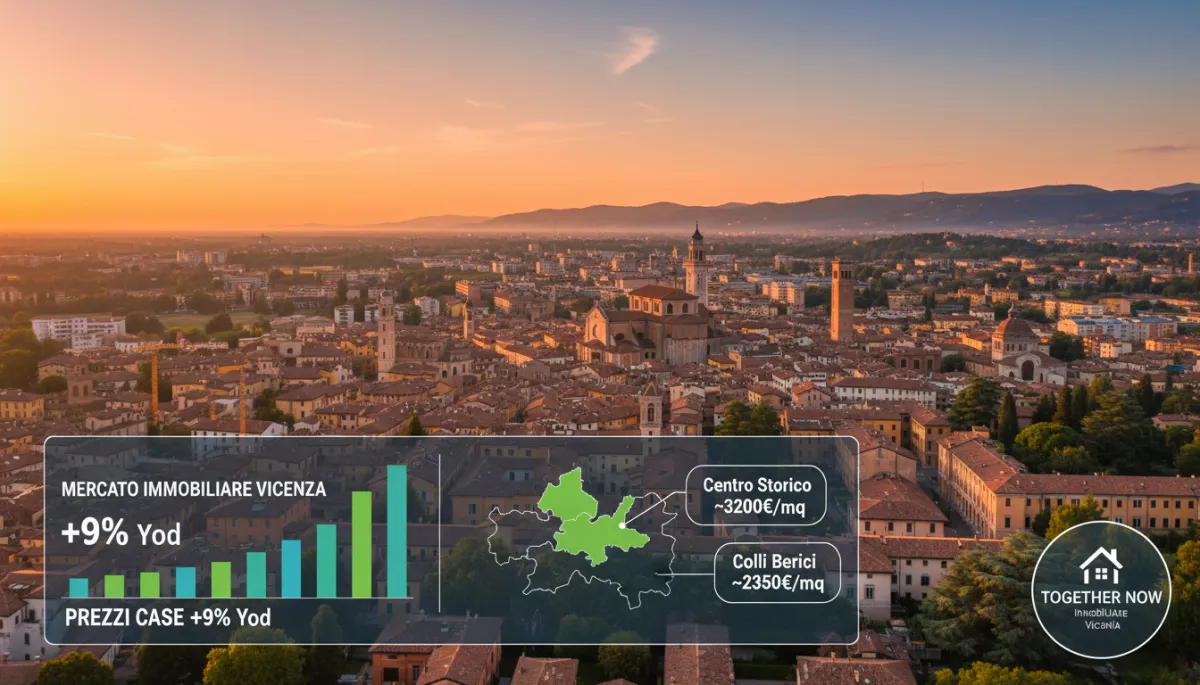 Mercato Immobiliare Vicenza 2026: Prezzi e Trend
