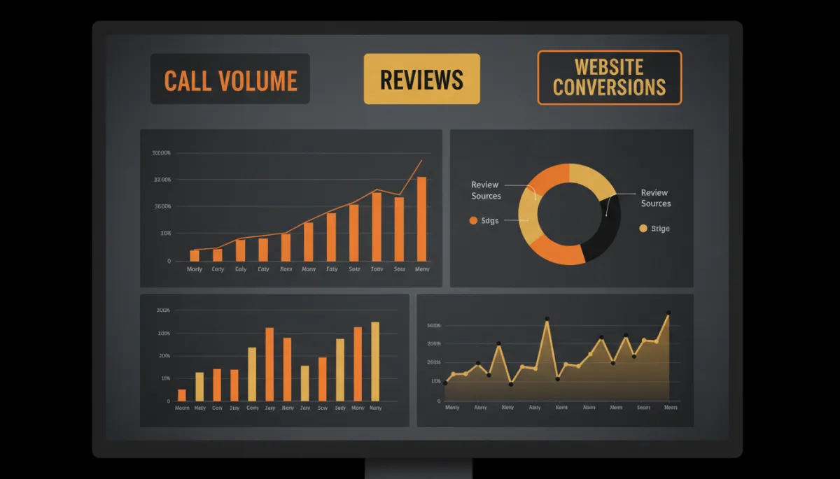 Marketing analytics dashboard for a Gulf Coast home service contractor Marketing analytics dashboard for a Gulf Coast home service contractor