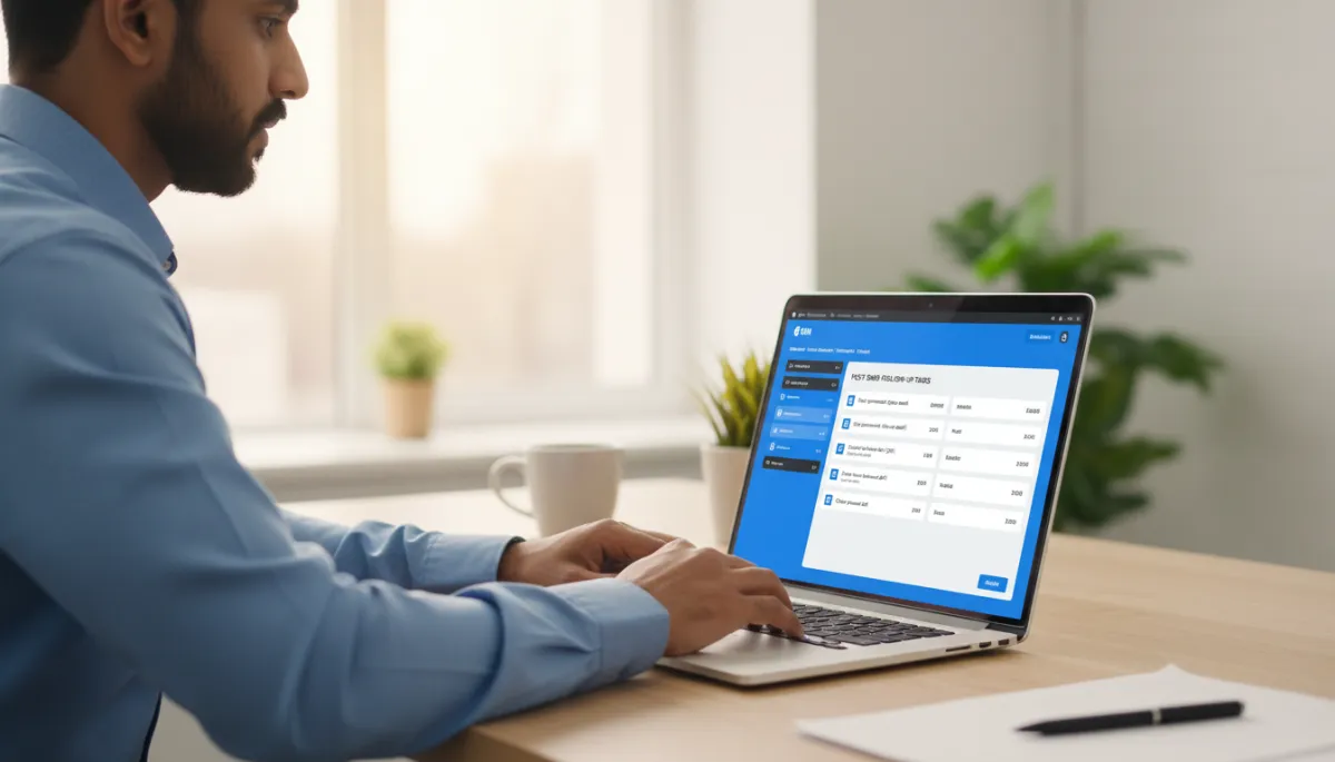 Sales manager using CRM to review automated post-demo follow-up tasks