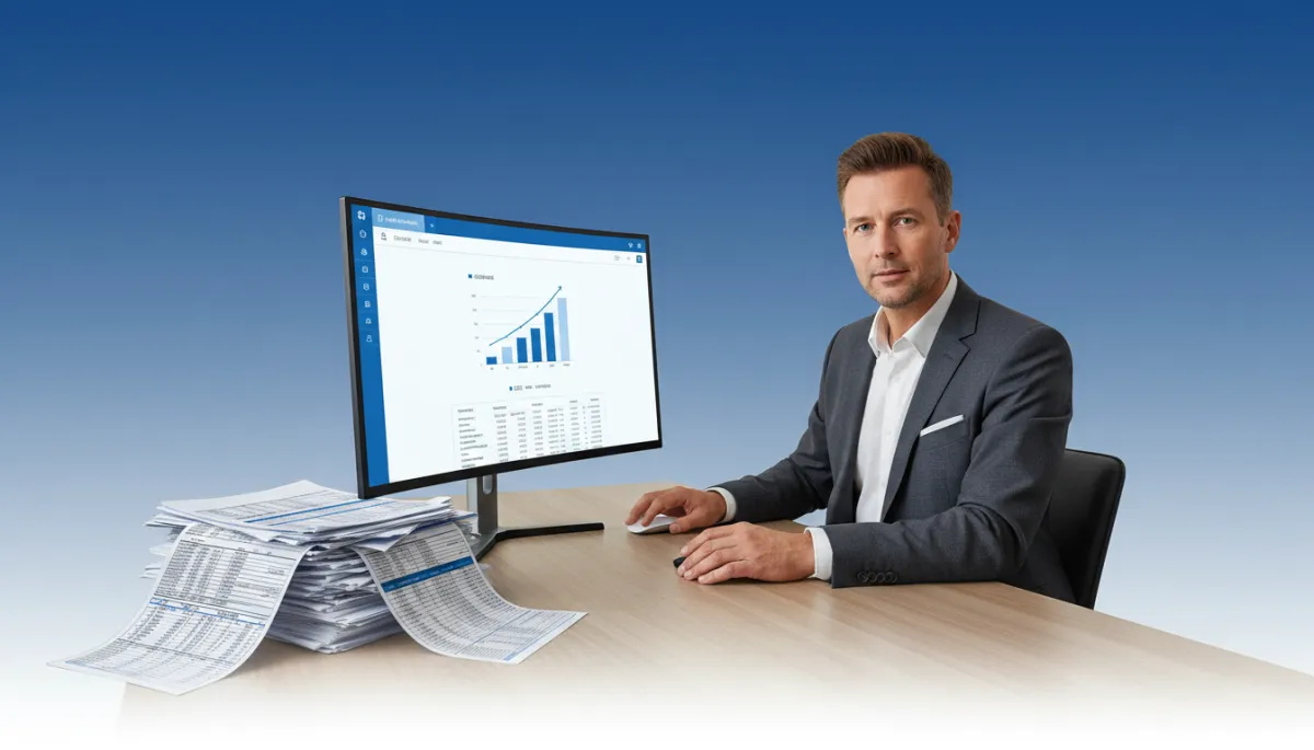 UK small business owner comparing CRM automation costs against revenue gains