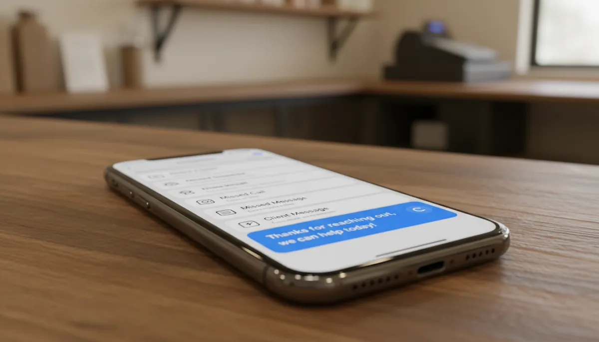 Leads receiving instant replies from competitors while your notifications sit unanswered