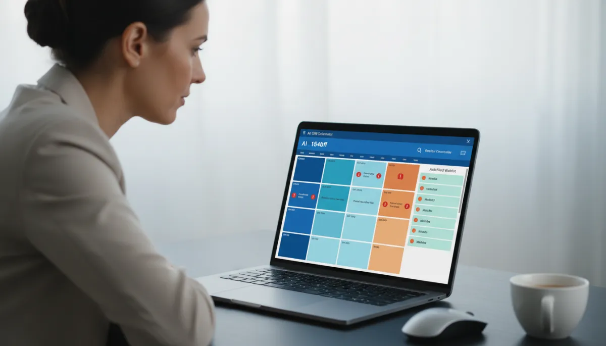 Clinic manager using AI CRM calendar to reduce no-shows and fill cancellations