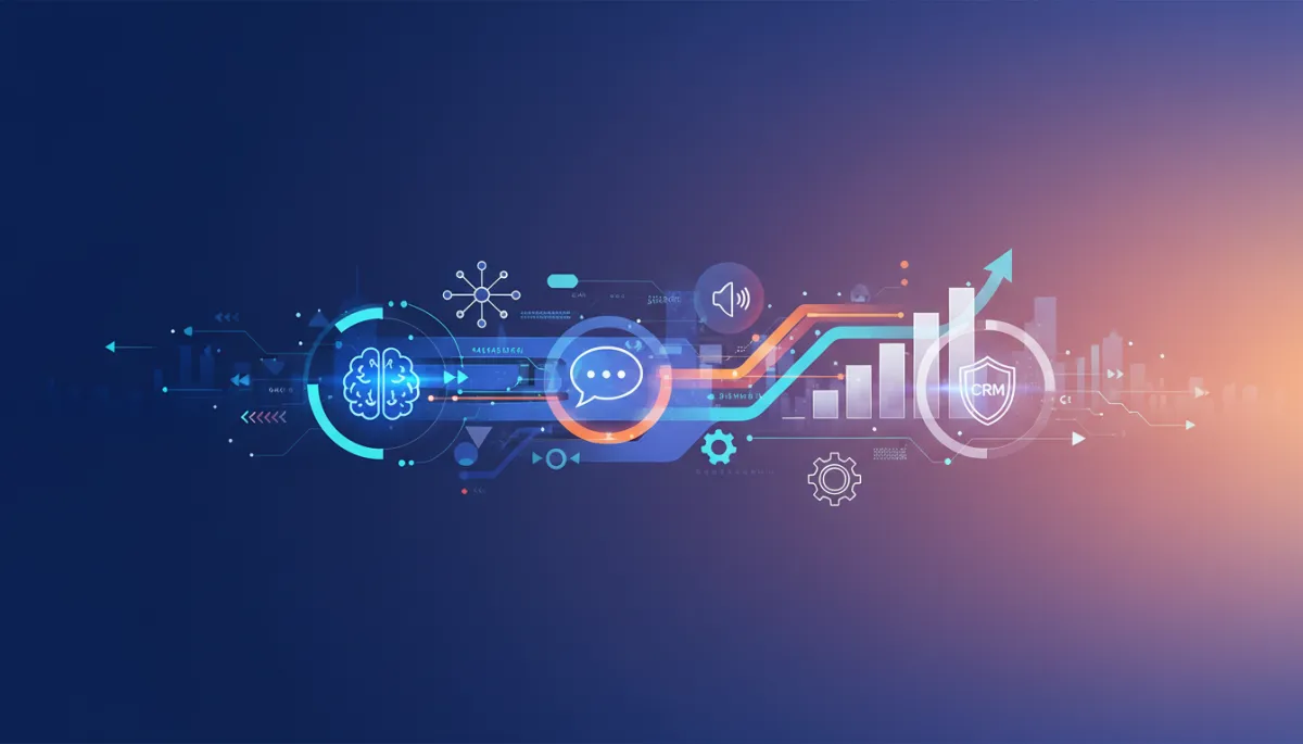 SME founders reviewing AI dashboards with revenue growth graphs