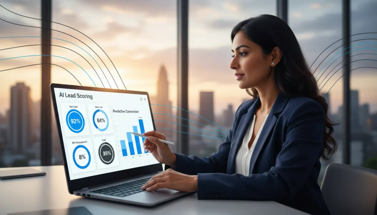 Predictive Lead Scoring with AI for Indian SMEs