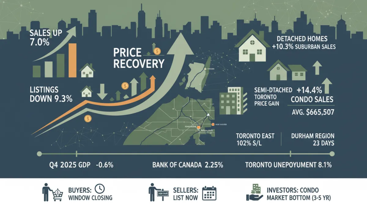 April 2026 TRREB Data: GTA Price Recovery Begins