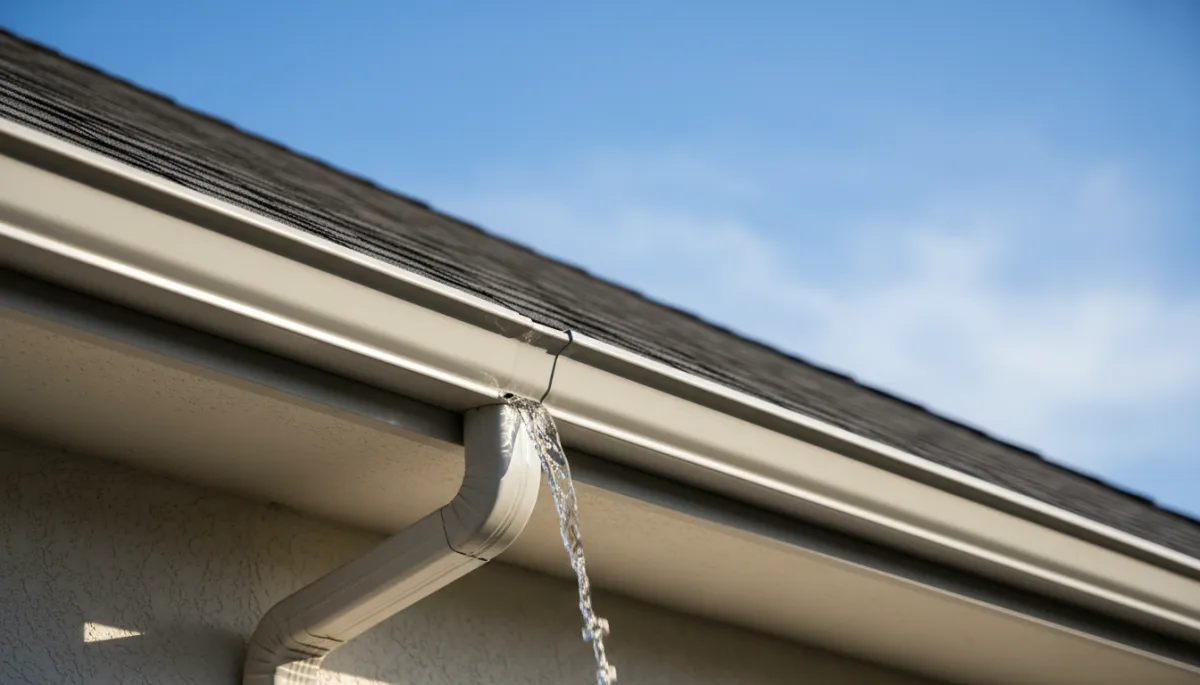 can you include 3 photos. Context: This is for a blog post about "The Complete Guide to Eavestroughs, Soffit, and Fascia for Low‑Stress Home Maintenance". Style: Professional quality, photorealistic, high resolution