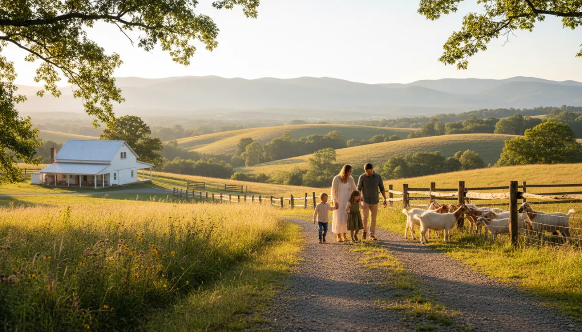 Escape to Virginia Mountains: A Family Farmstay