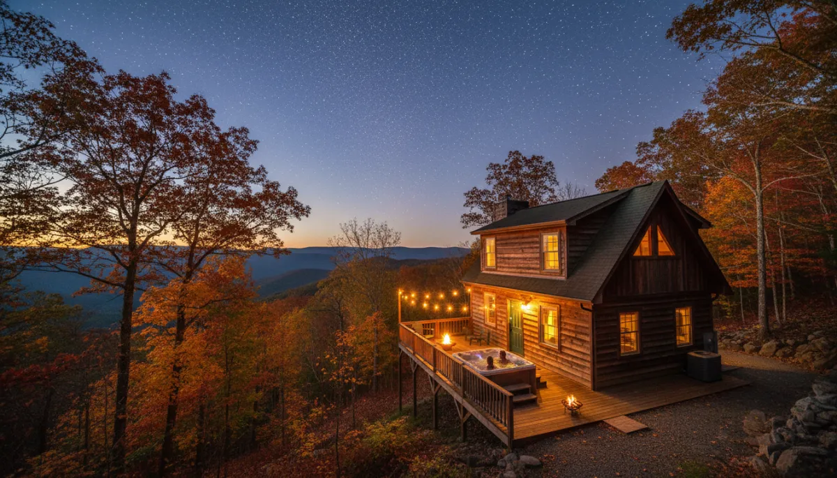 Romantic Fall Getaway at Pride's Mountain, Virginia
