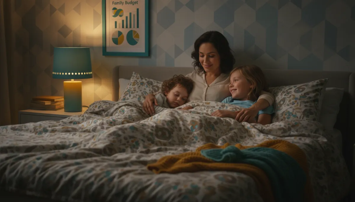 Single parent ensuring family security with thoughtful financial planning Single parent ensuring family security with thoughtful financial planning
