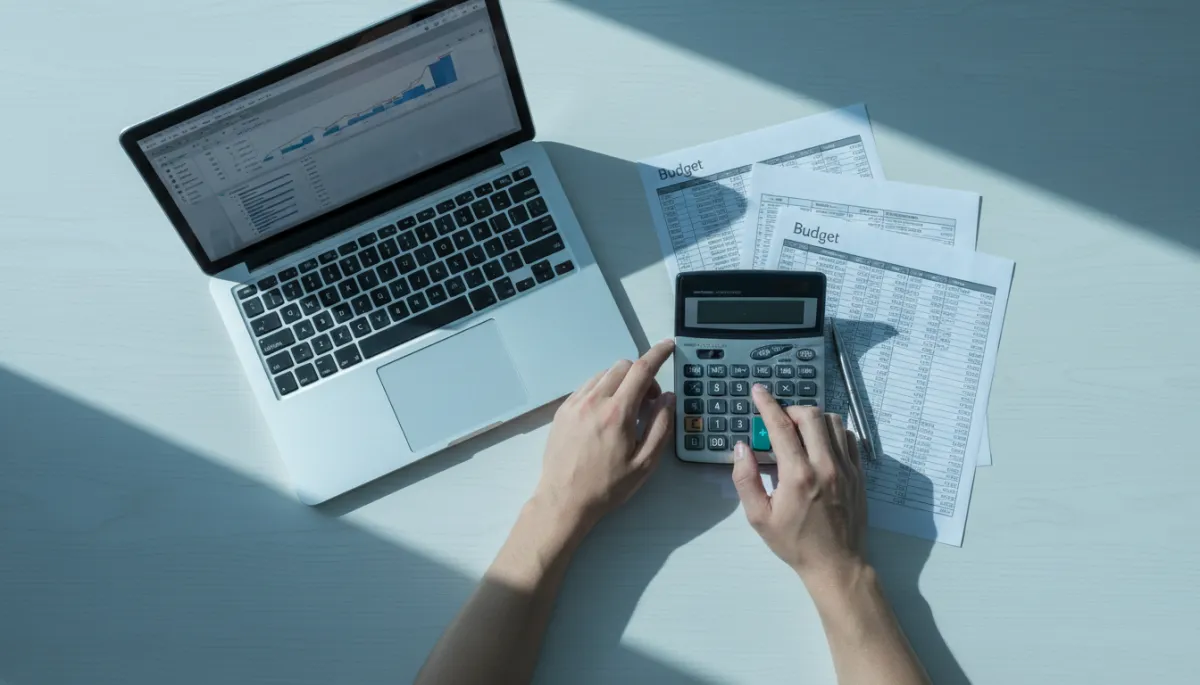 Person integrating term life insurance into a household financial plan Person integrating term life insurance into a household financial plan