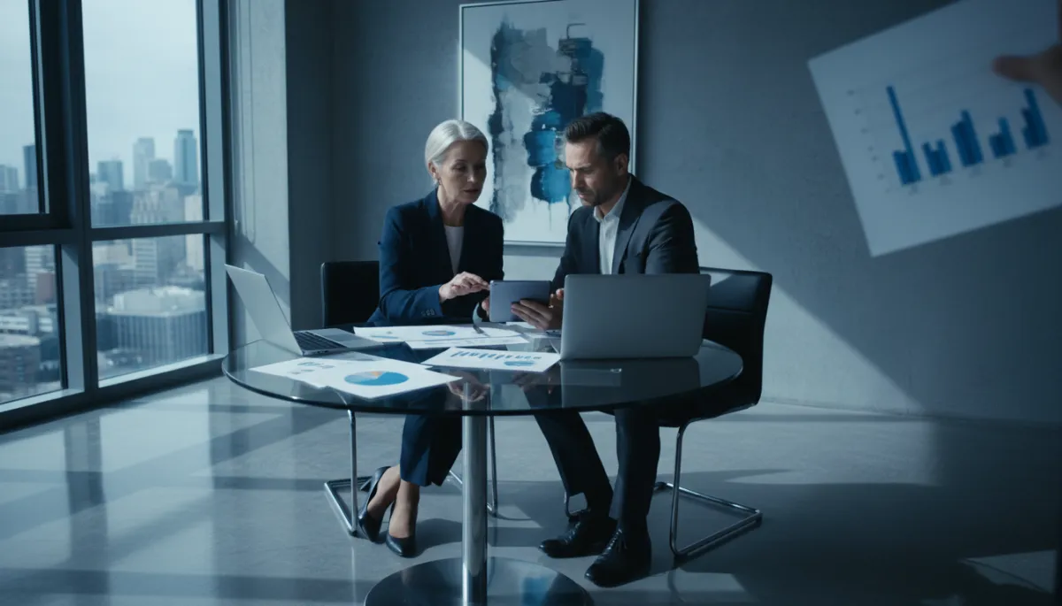 Woman discussing life insurance options with a financial advisor Woman discussing life insurance options with a financial advisor