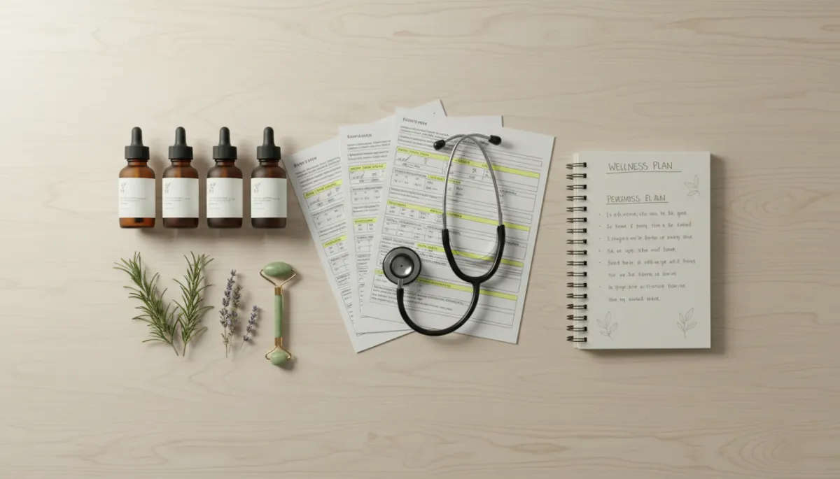 Functional health tools including lab reports and natural remedies