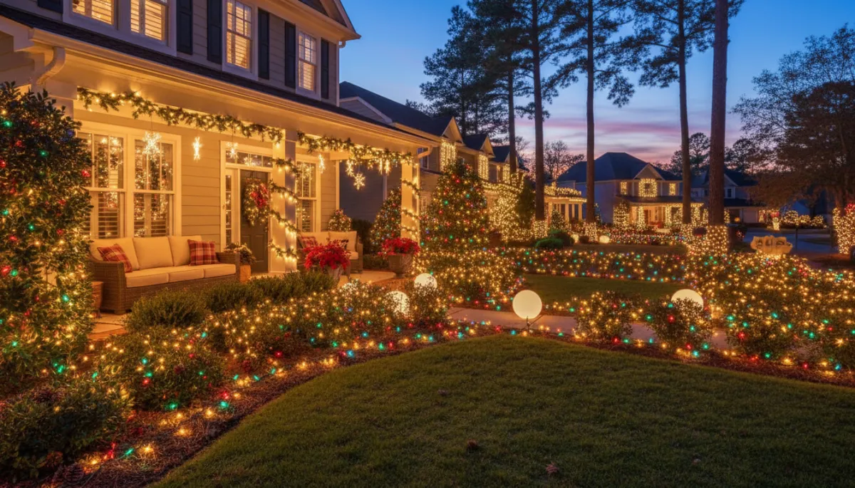 Best Time for Christmas Lights in Georgia