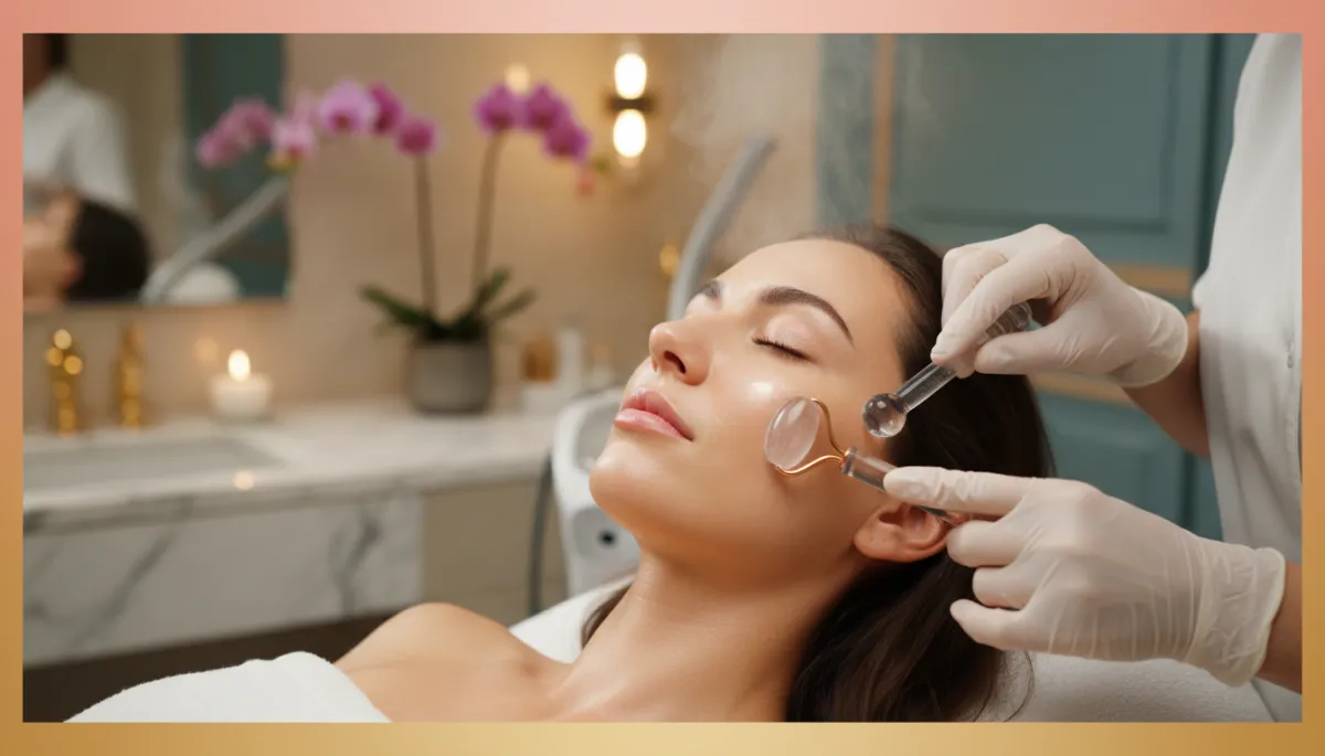 Generate a beautiful, relevant feature/cover image for this blog post about professional facial treatments in Wake Forest, NC at Adara Spa. The image should feel luxurious, glowing, and skincare-focused. Do not change the blog post content — only generate and set the feature image. - professional quality, photorealistic