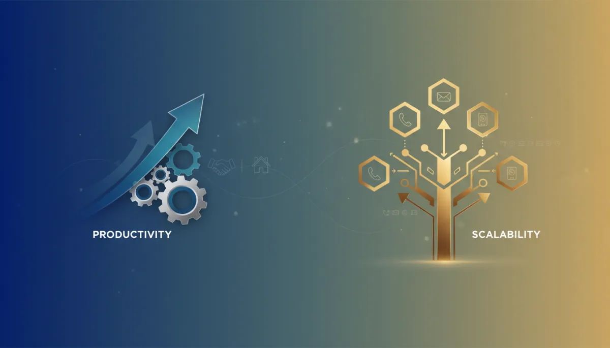 Productive vs. Scalable Real Estate Agents