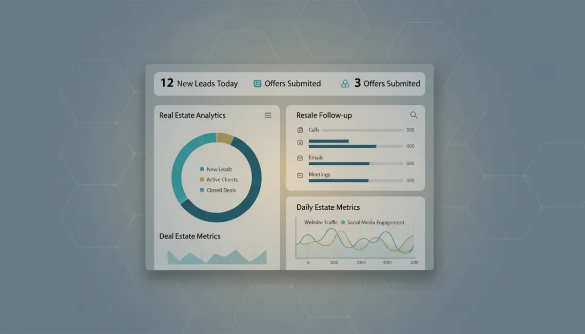Optimize Your Real Estate CRM Dashboard