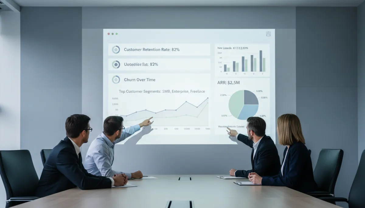 Brand team reviewing segmented customer lists and retention metrics in a CRM