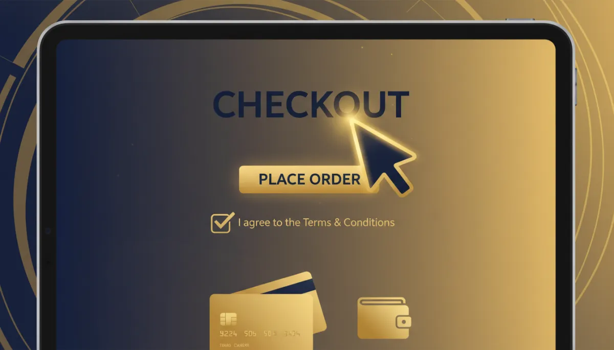 Terms and Conditions checkbox store checkout