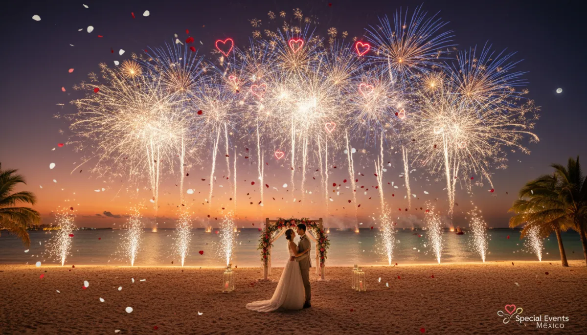 Wedding Fireworks Guide: Cancún & Riviera Maya