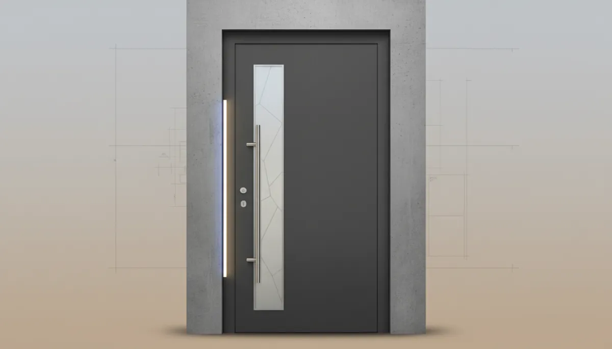 Premium Aluminium-Haustür Protherm