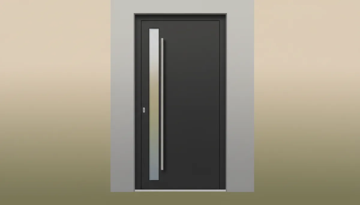 Premium Aluminium-Haustür Protherm B4.2 Anthrazit
