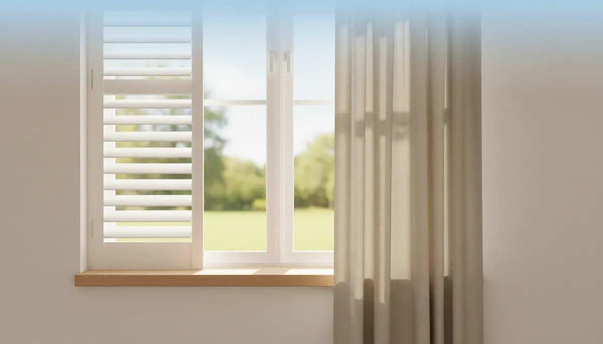 Energy Efficient Window Shutters vs. Curtains