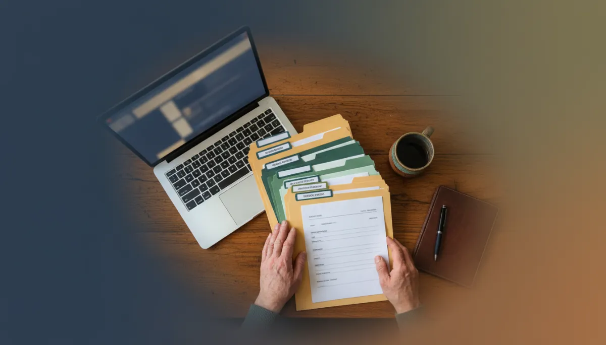 Veteran organizing documentation to prove an employment handicap for VR&E