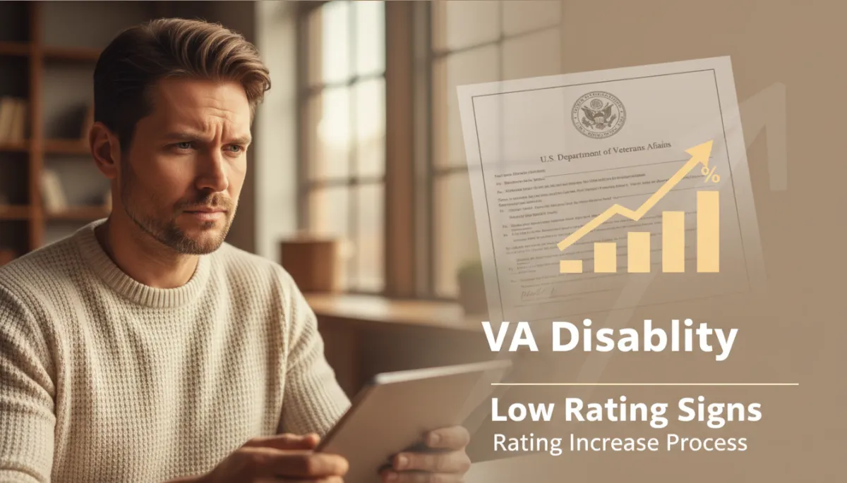 Is Your VA Disability Rating Too Low? Find Out Now