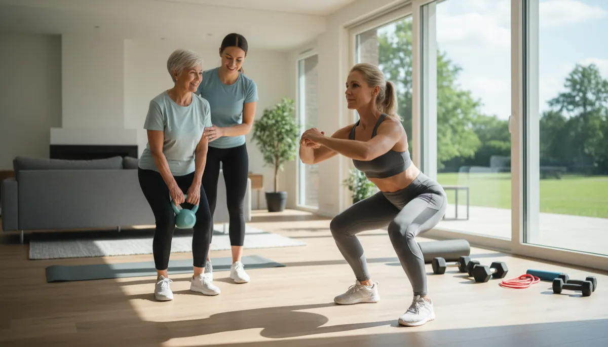 Strength Training: Empowering Women's Independence