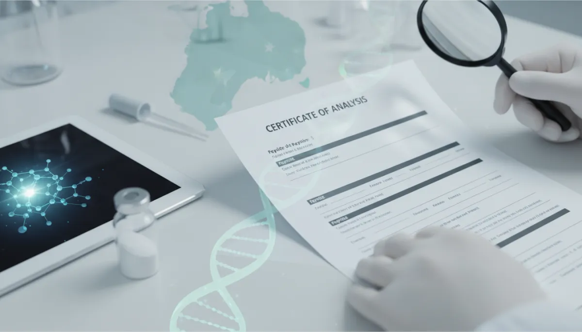 Peptide COA Guide for Australian Researchers