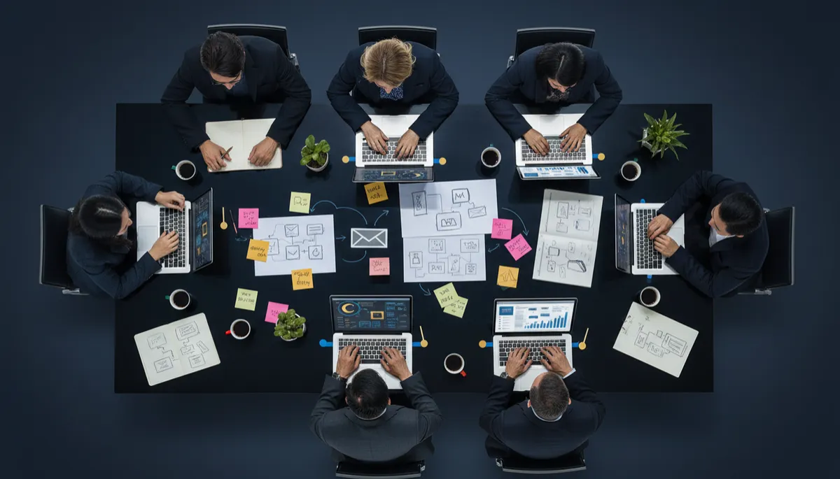 Detroit marketing team planning AI-powered automation workflows