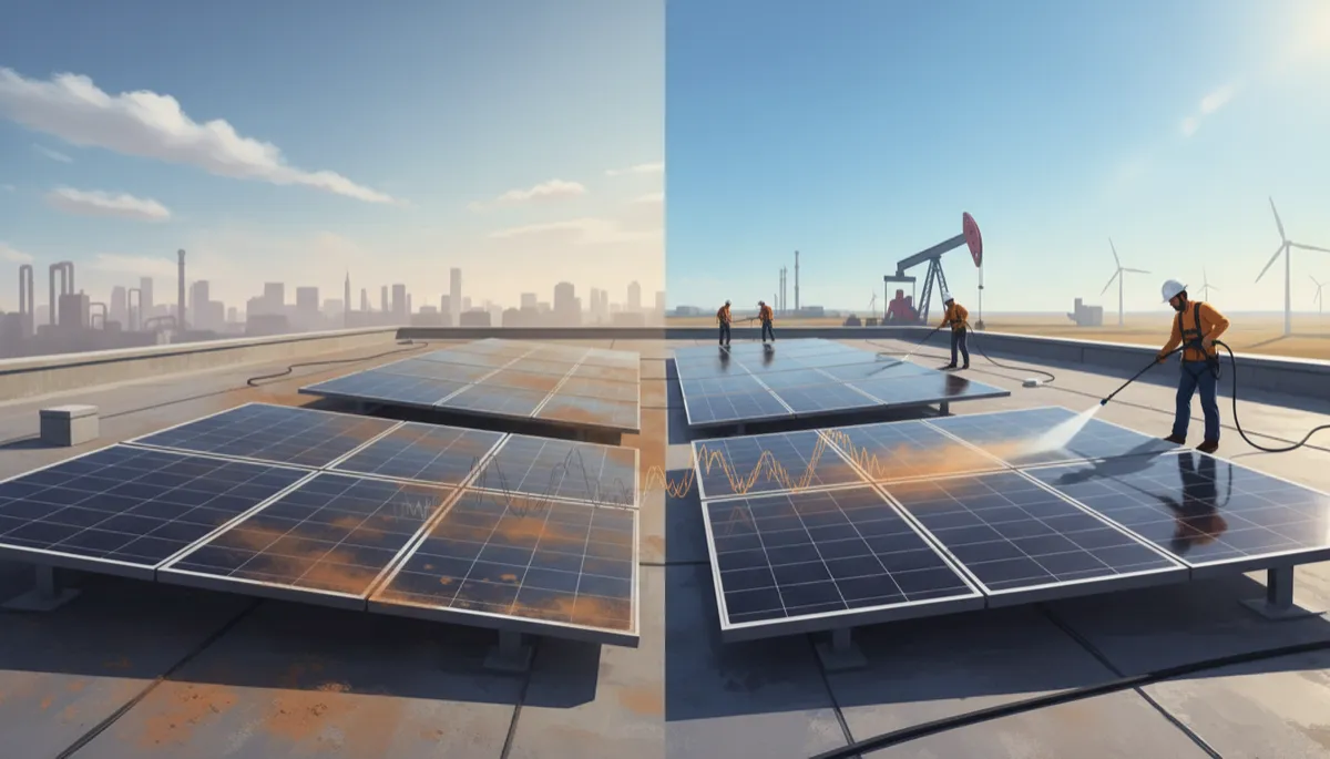Why Soiled Solar Panels Quietly Erode Energy Output
