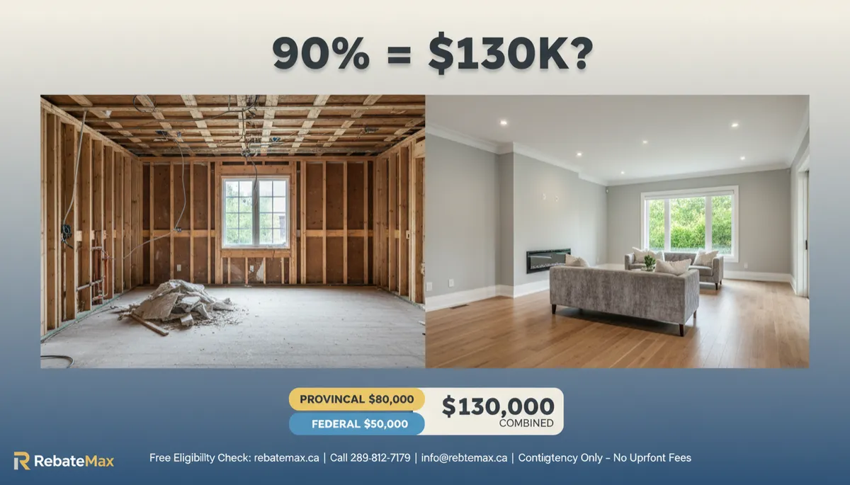 Ontario HST Rebate for $200K Renovation