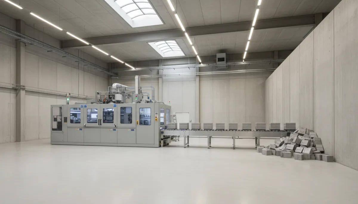 An automated machine producing unchecked output that accumulates without purpose.