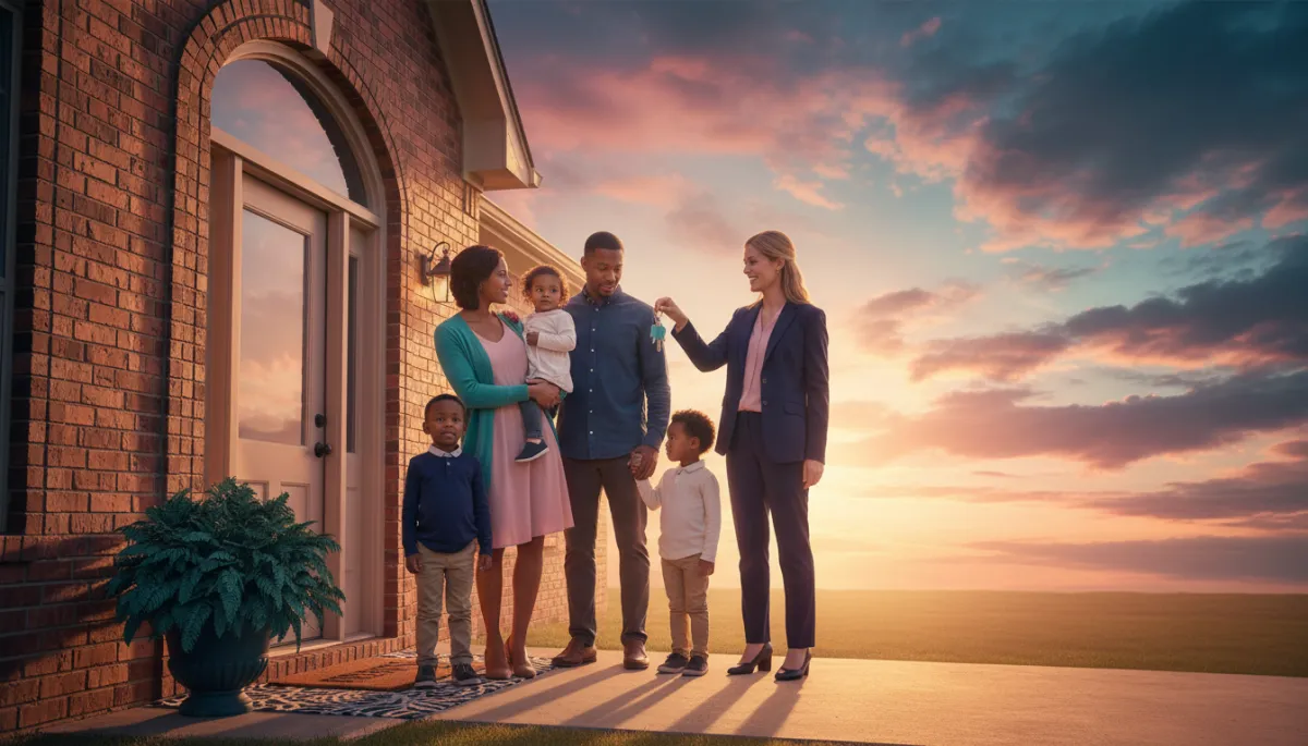 Family buying a home in Moore Oklahoma — OKC metro real estate with Brittany Yerby Realtor