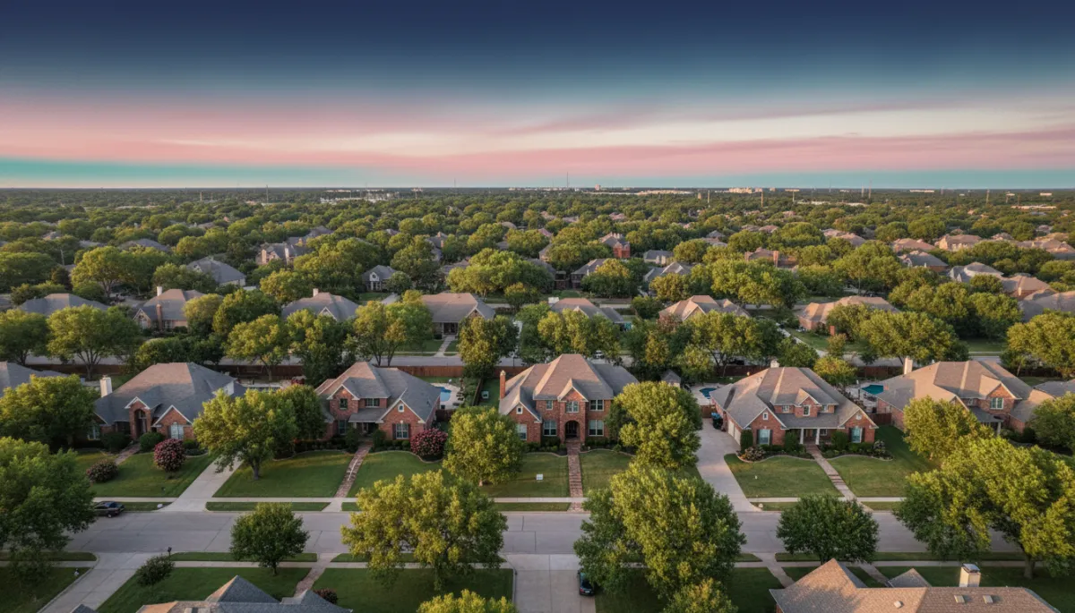 USDA-eligible suburban neighborhood near Mustang and Yukon Oklahoma