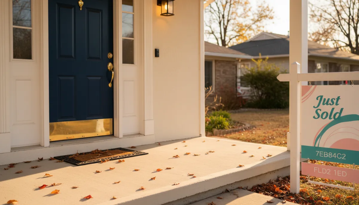 Just sold home in OKC metro with autumn leaves — Brittany Yerby Realtor Heather and Company Realty Group