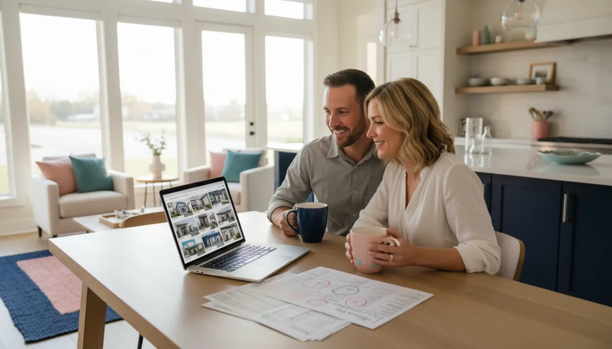 OKC homebuyers reviewing fall 2026 housing market options on laptop — Brittany Yerby Realtor