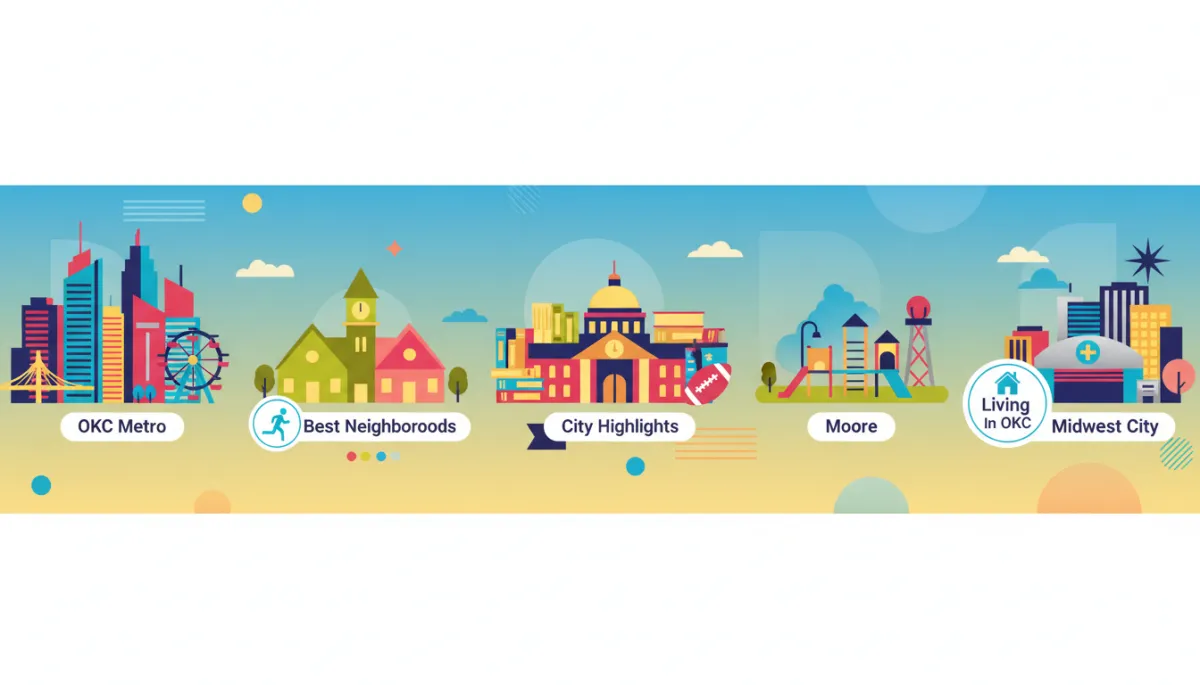 Top 5 Cities for Living in OKC Metro Area